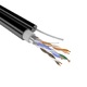 COMTEQ FTP cat 5e. 4*2*0,51mm ПВП-трос 305м/упак Кабель сетевой для внеш прокл с тросом