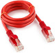 Patch cord RJ-45 5е cat Cablexpert PP12-1M/R, UTP, 1m, Red