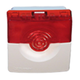 ОПОП 124-7 24В (бело/красный) Оповещатель охранно-пожарный свето-звуковой