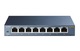 TP-LINK TL-SG108 (8-Port 100/1000Mbps Desktop Switch, QoS (IEEE 802.1p) function, 9K Jumbo frame)