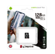 Карта памяти microSD 128Gb Kingston Canvas Select Plus, SDCS2/128GB