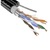 U/UTP Cat 5e 4х2хAWG 24/1 PE1 SC Кабель наружный c тросом (К)